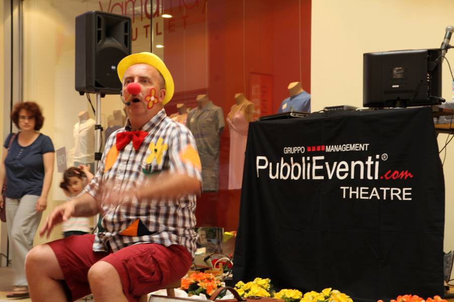 Spettacolo di animazione con clown per bambini